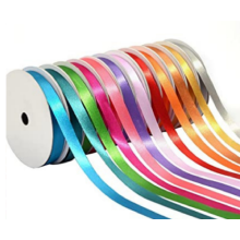NX003 Gifts Tapes Webbing Wholesale Custom Satin Ribbons Polyester Gift Satin Ribbon
